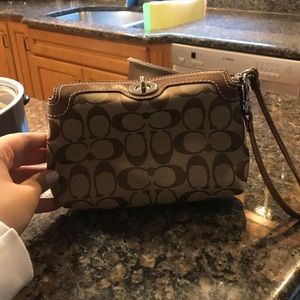 Coach wristlet